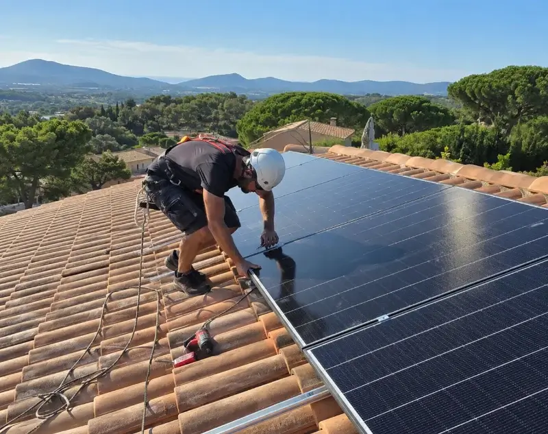 Installateur panneaux solaires Adilly — pose photovoltaïque sur toiture